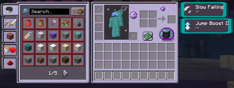 Inventory with custom item browser